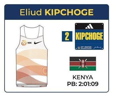 eliud Kipchoge jersey